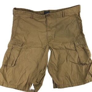 Levi Strausse cargo shorts men's 42 brown ripstop
